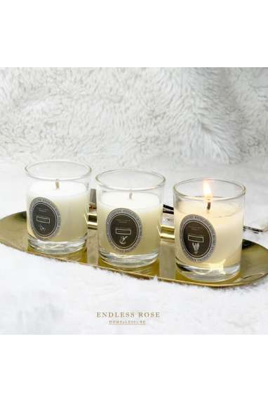 Endless Rose Home and Leisure: Scented Natural Wax Candle  